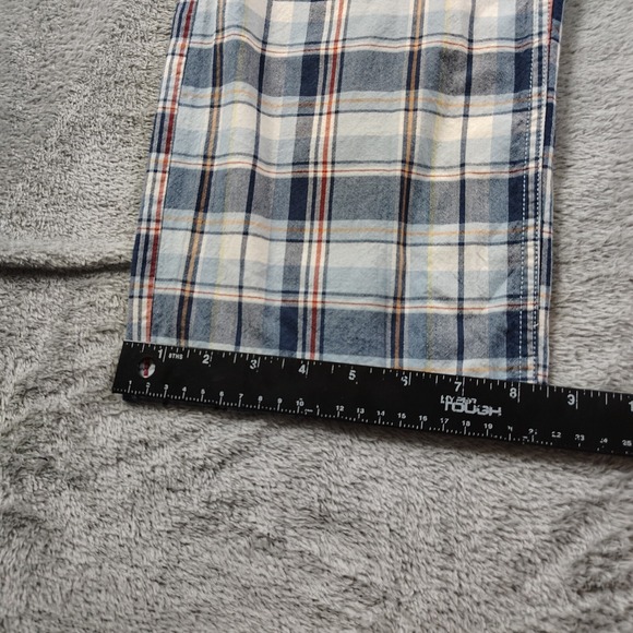 VTG Y2K‎ Tommy Hilfiger Pants Women 12 Skater Mid Rise Straight Leg Golf PlaiD - Picture 5 of 11